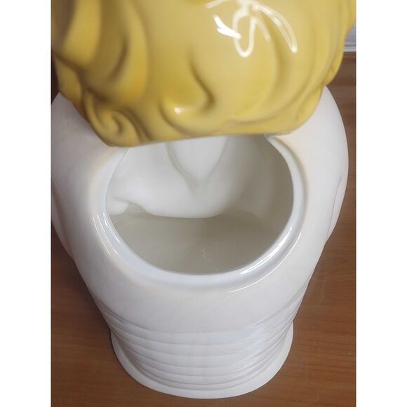 Vintage 1996 Marilyn Monroe Bust Ceramic Cookie Jar Clay Art - Picture 5 of 9